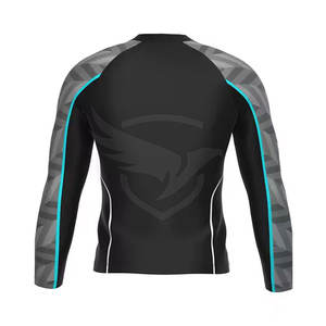 Precio al por mayor MMA Rash Guard Fitness Wear MMA Rash Guard de alta calidad MMA Rash Guard para hombres - Product Image 2