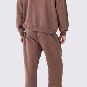 Ensemble de survêtement pour homme sur mesure avec étiquette privée, tissu respirant, imprimé surdimensionné, style streetwear, fermeture éclair - Product Image 6