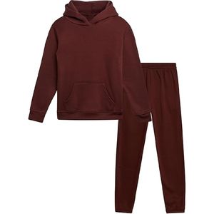 ชุดวอร์มกางเกงกันลมผ้าฝ้าย100% สำหรับผู้ชายและผู้หญิงชุดกันหนาวมีฮู้ดพิมพ์โลโก้ตามสั่ง - Product Image 1