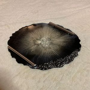 Plateau en résine artistique motif artisanal de qualité supérieure parfait élégant décoration de la maison cadeaux divertissant réunions de famille 100 pièces - Product Image 5