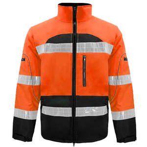Veste de sécurité haute visibilité, prix abordable, style haut de gamme, nouvelle arrivée, durable, antibactérienne, tissu respirant et doux - Product Image 1