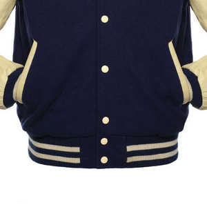 Veste universitaire pour hommes de haute qualité haut en polaire d'hiver avec col montant nouveau design CollegeBaseballjacket pour hommes - Product Image 4