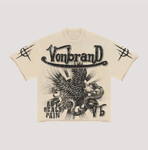 Camisetas de Color negro de algodón en blanco de marca propia de alta calidad para hombre, ropa personalizada de microfibra para hombre, camisetas de verano para hombre - Product Image 5