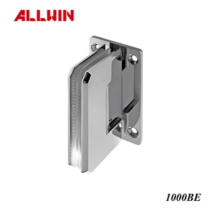 บานพับประตูกระจกห้องอาบน้ำทองเหลืองแท้ OEM ODM 90 องศา - Product Image 6