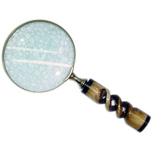 Métal Vintage Loupe Bonne Qualité Vente en Gros Nouveau Design 2025 Bronze Couleur Antique Look Design Indien Artisanat Oeil Verre - Product Image 1