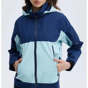 Veste de randonnée décontractée unisexe sur mesure, aventures extrêmes en plein air, tissu imperméable et respirant, coupe-vent, hiver, appliqué lavé - Product Image 1