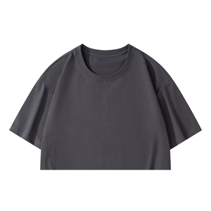 เสื้อยืดแขนสั้นลำลองผู้ชายไซส์ใหญ่ พิมพ์โลโก้ได้ตามต้องการ ผ้าฝ้ายออร์แกนิค 100% น้ำหนัก 220 กรัม ระบายอากาศได้ดี เป็นมิตรกับสิ่งแวดล้อม - Product Image 4