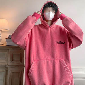 Sweat-shirts pour hommes en coton 100% lavés à l'acide, respirants, écologiques, légers, vêtements de mode d'hiver, best-seller pour une utilisation en extérieur - Product Image 6