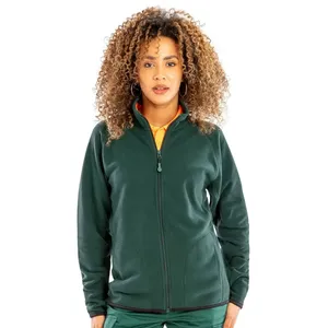 Eco-Friendly Sustainable Coral <b>Fleece</b> <b>Jacket</b> Recycled Merchandising - Product Image 2