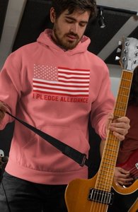 เสื้อมีฮู้ดแบบสวมหัวสำหรับผู้ชายเสื้อมีฮู้ดลายทางผ้าคอตตอนบุผ้าขนแกะมีป้ายโลโก้กำหนดได้เอง - Product Image 2