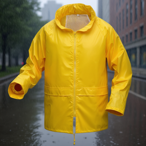 Chaqueta Impermeable Amarilla Talla M de CRAFTLAND, Colección Herning - Product Image 3