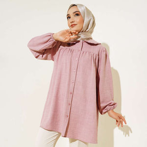 Nouvelle saison Satin femmes été modeste ethnique islamique robe dubaï musulman mode caftan tunique fait turc Abaya robe - Product Image 1