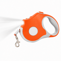 Ensemble de harnais pour chien en nylon réglable avec éclairage LED, vente en gros, faible MOQ pour chiens de petite/moyenne/grande taille