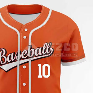 Jersey de béisbol de fabricación profesional en el precio barato Jersey de béisbol por encargo más vendido - Product Image 6
