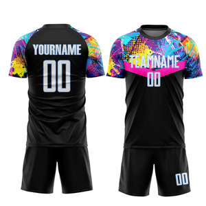 Low MOQ Custom Logo Screen Printing Football Club Soccer Team Sports Wear for Men Customized High Performance Soccer Uniforms - Product Image 1