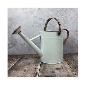 Luxury Watering Can Galvanized Simple Metal Water Can creative vintage water <b>cane</b> <b>garden</b> logo print watering can - Product Image 5