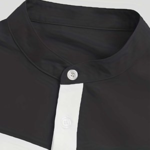 Moda OEM de alta calidad sólido de talla grande otoño túnica islámica hombres Arabia Saudita diseño largo Thobe musulmán hombre Thobe /Thawb - Product Image 4