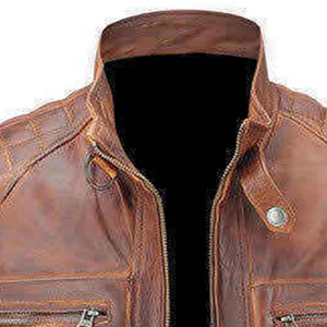 แจ็กเก็ตหนังสำหรับผู้ชายผ้า PU แฟชั่นเสื้อผ้าหนังสำหรับฤดูหนาว - Product Image 4