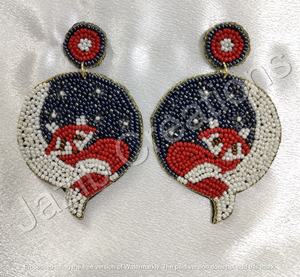 Joyería de moda 2025, pendientes bordados con cuentas de semillas de la India, pendientes multicolores hechos a mano para mujeres y niñas, calidad Premium - Product Image 5