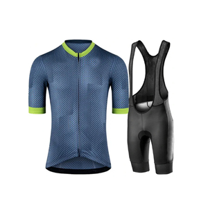 Meilleur modèle Ensemble de vêtements de VTT à séchage rapide et de style personnalisé pour hommes Cuissard à bretelles Ensemble de maillots de cyclisme rembourrés en 3D - Product Image 6