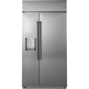Refrigerador Inteligente de 48 Pulgadas de Profundidad con Iluminación LED, 28.7 Pies Cúbicos Botón de llenado automático con capacidad total de [X] pies cúbicos, laterales integrados, alimentación eléctrica - Product Image 4