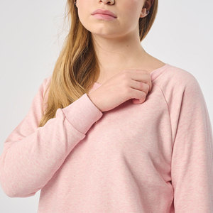 Sudadera de Mujer para Otoño/Invierno, sin Capucha, Cuello Redondo, Corte Holgado, Cómoda, Informal, Talla Grande, Ecológica - Product Image 2