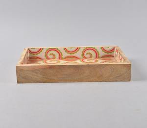 ถาดเสิร์ฟทำจากไม้งานฝีมือธรรมชาติกันน้ำทันสมัยปรับแต่งได้สำหรับบ้านโรงแรม Noor Baba International - Product Image 2