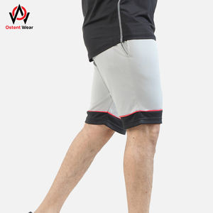 Pantalones cortos de compresión de algodón High Street Fitness para hombre más vendidos logotipo personalizado patrón de colores sólidos para uso en el gimnasio al por mayor - Product Image 2