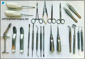 ชุดเครื่องมือผ่าตัดทางทันตกรรมแบบครบชุดอุปกรณ์ดึงฟันและรักษาเหงือกด้วยตนเอง - Product Image 3