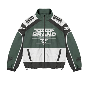 Chaqueta cortavientos 2025 de alta calidad para hombre, ropa de calle de doble color hecha a medida, chaqueta cortavientos para hombre - Product Image 3