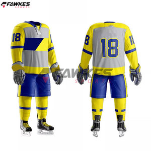 2024 diseño superior uniforme de hockey sobre hielo camisetas de fútbol para hombres conjuntos de ropa para niños y niñas uniforme de hockey sobre hielo sin mangas - Product Image 5