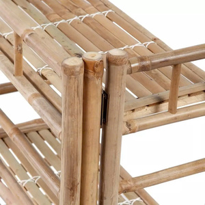 Étagères de rangement en bambou au prix d'usine, meubles en bois, étagère-échelle en bambou écologique et durable à vendre - Product Image 3
