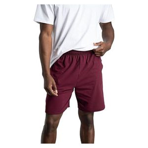 Shorts de sport respirants et écologiques pour hommes, coupe athlétique, 5 pouces, en maille, personnalisables, tendance, 100 % coton - Product Image 5