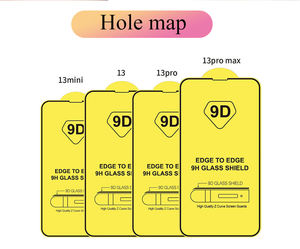 Protector <span class=keywords><strong>de</strong></span> Pantalla 9D <span class=keywords><strong>de</strong></span> Borde a Borde, Vidrio Templado para Móvil, Dureza 9H, Ultra Transparente, para <span class=keywords><strong>iPhone</strong></span>, Samsung, Mi - Product Image 3