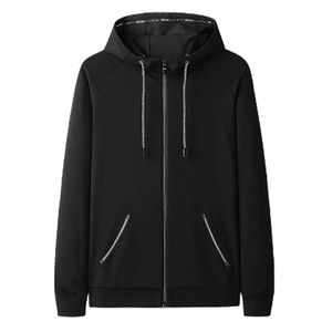 Sudadera con Capucha y Cremallera para Hombre, Estilo Nuevo, Personalizada, Talla Grande, Gruesa, Cómoda, Material de Alta Calidad, Unisex, al por Mayor - Product Image 3