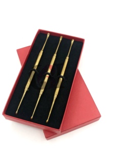 Empujador de uñas profesional de Plasma dorado, acero inoxidable, alta calidad, para el cuidado Personal, instrumentos de belleza, nuevo estilo - Product Image 4