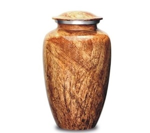 Urnas para cenizas para adultos Funeral Black Smoke Urna grande para cenizas de seres queridos Tamaño 10,5 "& 220 Cu. En - Product Image 3
