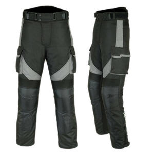Haute Qualité Textile Cuir Tissu Imperméable Pantalon Pantalon Moto Cardura Motocross Racing Pantalon - Product Image 5