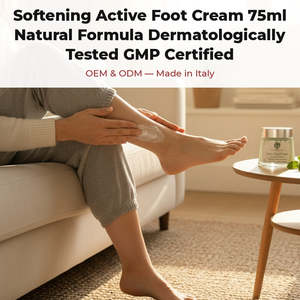 Baume pour les pieds naturel certifié GMP RedMoringa 75 ml, testé dermatologiquement, formule adoucissante, étiquette privée OEM - Product Image 2