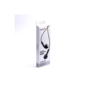 Écouteurs intra-auriculaires filaires Netzy Zore KWY 102 blancs avec microphone, interface 3,5 mm, résistants à la transpiration, son stéréo - Product Image 3