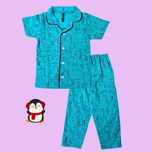 Conjuntos de ropa para niños de manga corta al por mayor ropa informal para niños 100% algodón puro diseño en blanco patrón sólido - Product Image 5