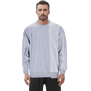 100% coton pull col rond sweat pour hommes hiver polaire vêtements avec motif imprimé de créateur grande taille sweats unisexe - Product Image 1