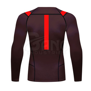 Traje de compresión personalizado para hombre Fitness Gym Jogging Sublimación Ropa para correr hecha en poliéster Spandex - Product Image 3