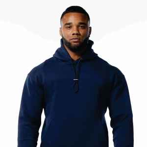 Sweat à capuche pour hommes surdimensionné personnalisé 300 g/m² poids lourd 85% coton 15% polyester teint uni avec pour logo imprimé bouffant pour l'hiver - Product Image 5