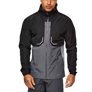 Custom Branding Color Design <b>Lightweight</b> Hooded Windbreaker Breathable Waterproof <b>Rain</b> <b>Jacket</b> Direct Factory Manufacturer Unisex - Product Image 5