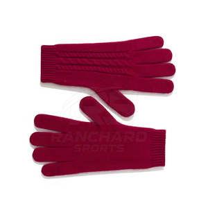 Men Wool <b>Gloves</b> Thick Winter <b>Gloves</b> <b>Touchscreen</b> Friendly Outdoor Wear Men Wool <b>Gloves</b> Knit Winter <b>Gloves</b> - Product Image 2