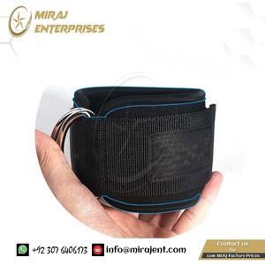 Equipo de Fitness Gimnasio Tobillo Correa Acolchada Doble D-ring Ajustable Tobillo Peso Pierna Entrenamiento Brace Soporte Deporte Seguridad Abductores - Product Image 5