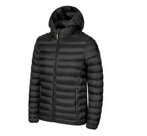 Fashion Design Spring Customized Men's Hooded Puffer <b>Jacket</b> with Zipper Closure <b>Smart</b> Casual Latest Style - Product Image 2