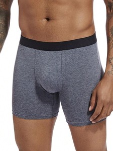 Logotipo personalizado del fabricante Ropa interior <span class=keywords><strong>de</strong></span> alta <span class=keywords><strong>calidad</strong></span> para hombres Venta al por mayor Calzoncillos bóxer para niños Ropa interior <span class=keywords><strong>de</strong></span> algodón puro para hombres - Product Image 5
