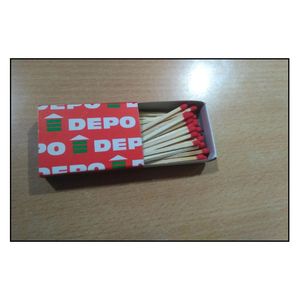 Household Vintage Safety Matches 30 Sticks 49x35x13mm Wooden <b>Matchbox</b> Premium Quality Matchsticks for Home Kitchen Daily Use - Product Image 5